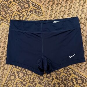Nike Women's dri-fit Navy Blue Shorts, 2" inseam, M